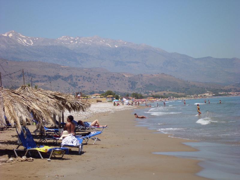 Mari Beach Georgioupoli Bagian luar foto